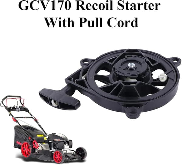 Recoil Starter Assembly Compatible with Honda GCV170 GCV200 HRX217K6