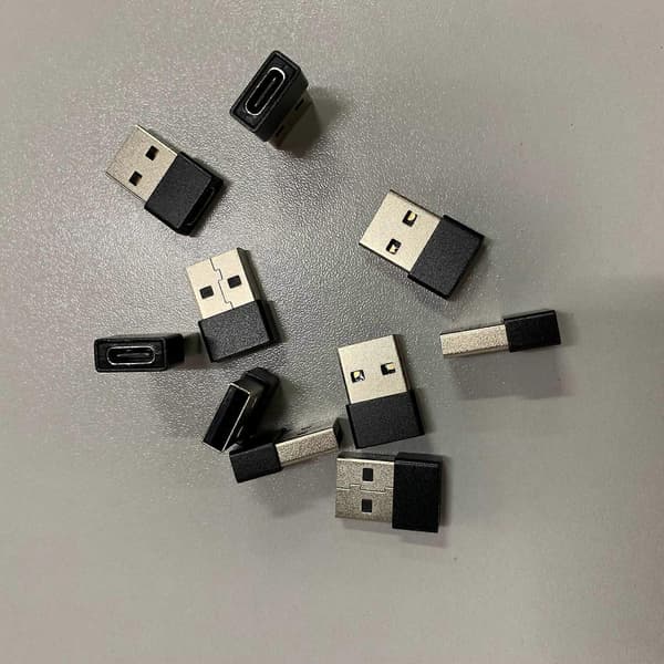 5 stk Hunn Til USB 3.0 Hann Adapter USB C Til USB A Kontakt