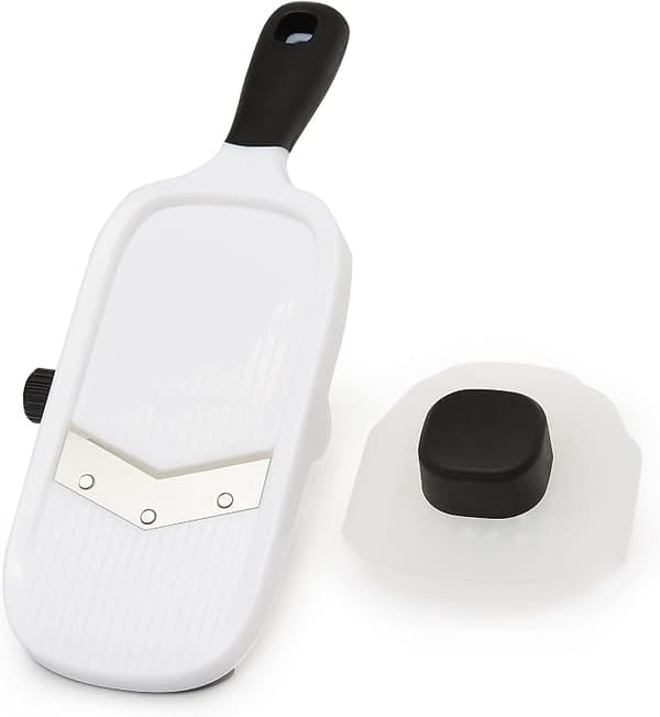 Commercial Multifunctional Slicer - New Model Vegetable, Fruit, and Potato Slicer (Suitable for Home Kitchen) - White