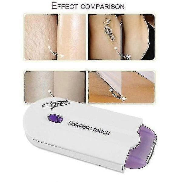 Finishing Touch Hårfjerner Smertfri Epilator Med Mikrovibrationer EU-stik
