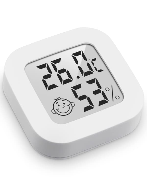 Mini Digital Indoor Thermometer Hygrometer High Accuracy Temperature Gauge Humidity Meter Thermo Hygrometer Level Indicator