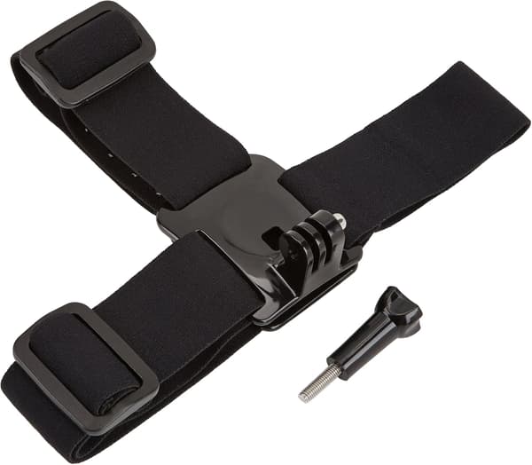 Basics Hovedrem til GoPro Actionkamera, Sort