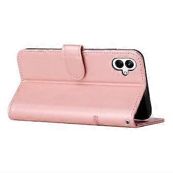 Til Samsung Galaxy A06 Etui Stativ Flip Beskyttende Læder Telefoncover Style C Style C