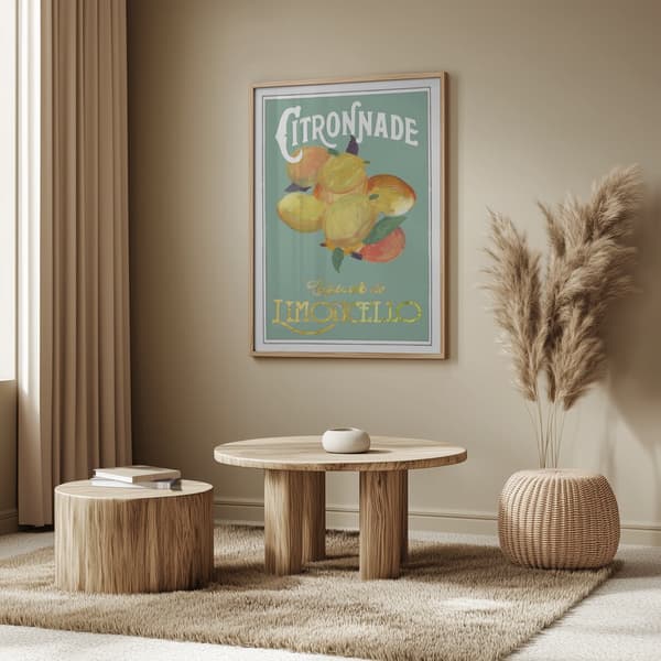 Lemonade Limoncello Juliste 50x70 cm