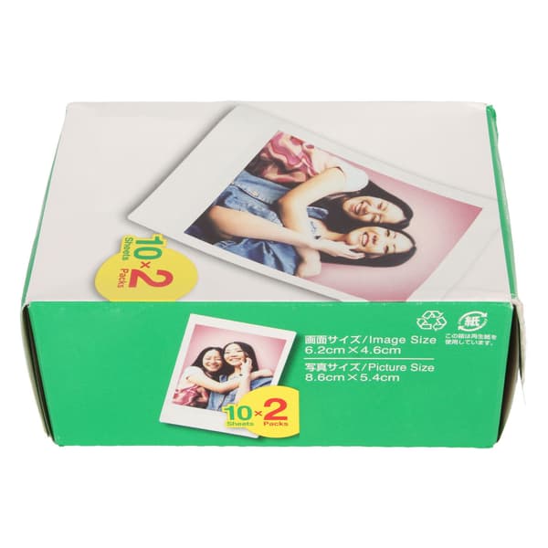 Kamerafilm Farvefotopapir Fotofilm til Fujifilm Instax Mini12 Mini11 Mini9 Mini8 Mini7 Mini 40 Mini SP 2 20 ark