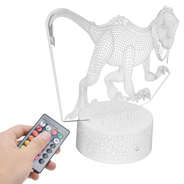 RGB Dimmable Night Light with 16 Colors, 4 Modes, Touch Table Lamp KLB