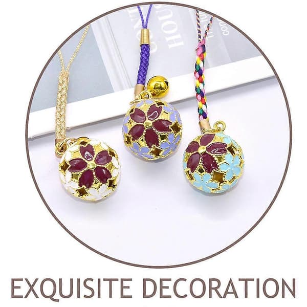 Sakura Bell Japanese Style Mobile Phone Charm 4-pack