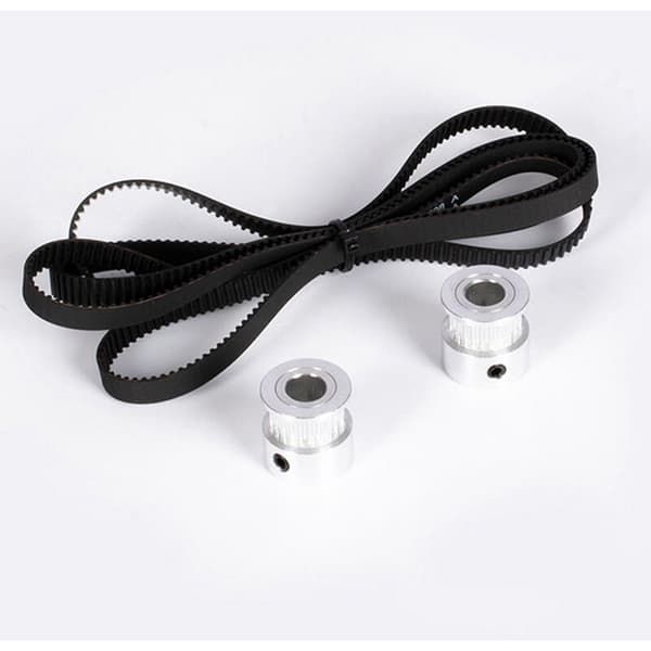 Z-Axis GT2 Timing Belt Pulley Kit 24 Tooth Synchronous Wheel and Belt for X5SA 1068mm