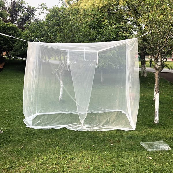 1 sæt bærbart sommer camping anti myggenet holdbart letvægts