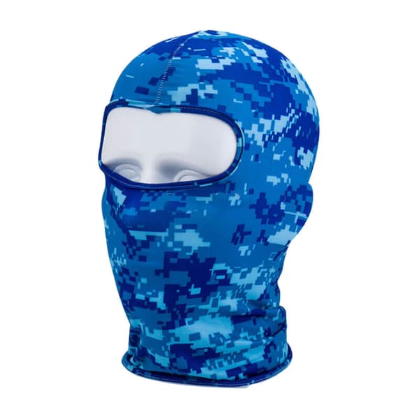 Udendørs tynd cykel ski maske camo digital grøn
