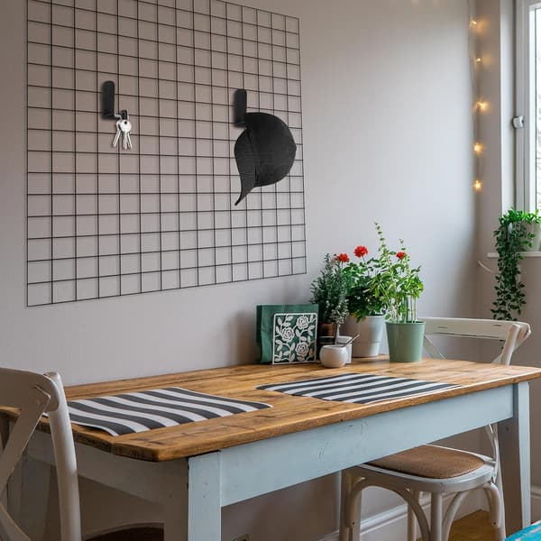 5 Pieces Black Pegboard Hooks for Hanging Non-Damaging ABS Material Easy Installation Single Hole Hooks