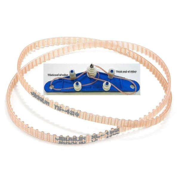 Replacement Drive Belts for Pool Cleaner for Aquabot Parts 3302 A3302pk Belts - 2-Pack [DB]