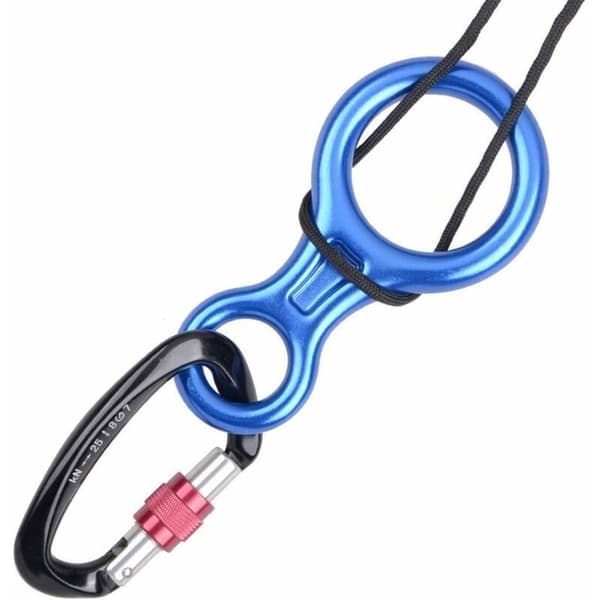 Descent Equipment, Rappel Device, High Strength, Safe 35 KN Aluminum Climbing Frame