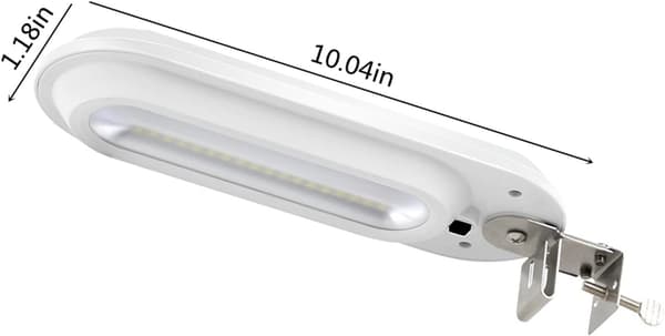 White Outdoor Solar Wall Light for Fence, Gate, Wall and Waterproof LED Decolight, White (Cool White) White
