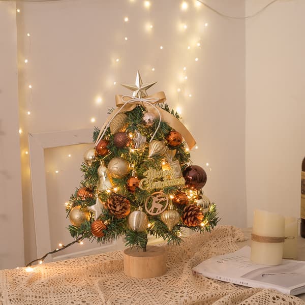 Small Christmas tree, Christmas tree decorations, mini pack A A