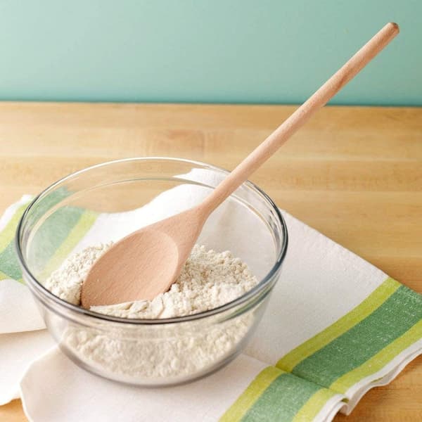 Träslevar Set Bakning Servering Redskap Hantverk 30 cm - 12-pack