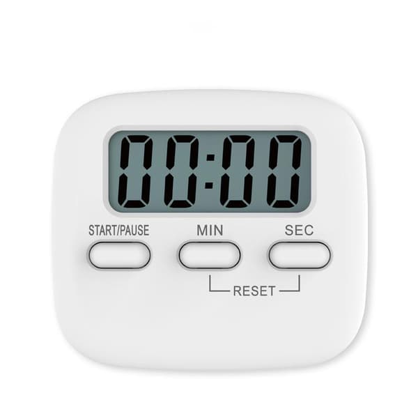 Kitchen Timer with Large LCD Display Digital Kitchen Timer Magnetic Cooking Stopwatch with Loud Alarm Clock