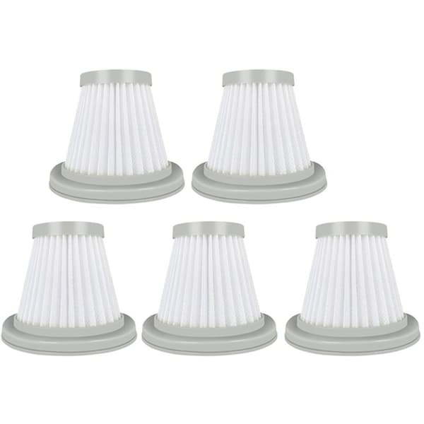 5 stk. HEPA-filter til Deerma DX118C DX128C støvsuger
