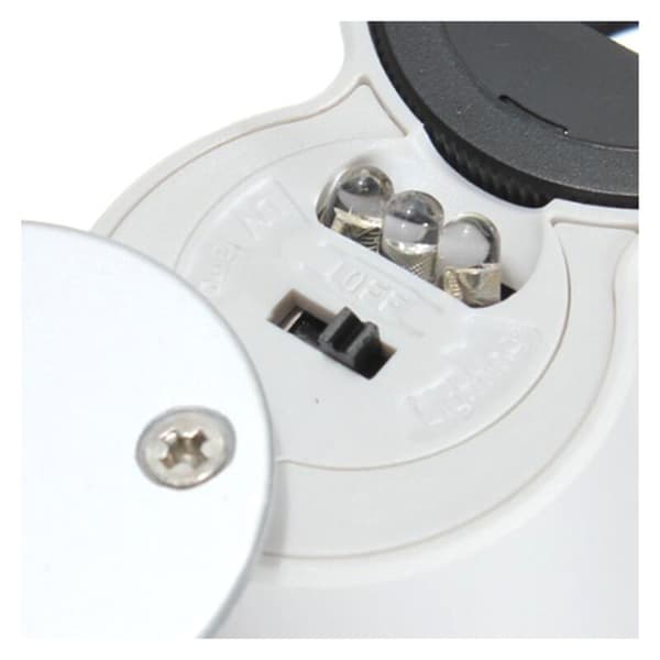 45x 22mm med LED-lamper skala smykker lup
