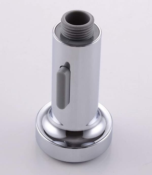 Pull-Out Sprayer for Kitchen Faucet, 2 Functions G1/2 Chrome Kitchen Faucet Sprayer, Foldable Kitchen Faucet Flow Pause