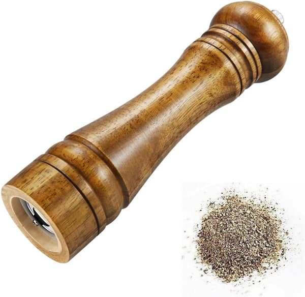 Peberkværn, Salt- og Peberkværne, Peberkværn, Massivt Træ