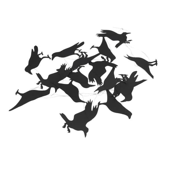 Halloween Crow String Lights 40 LED Lights 4.4m Battery KLB