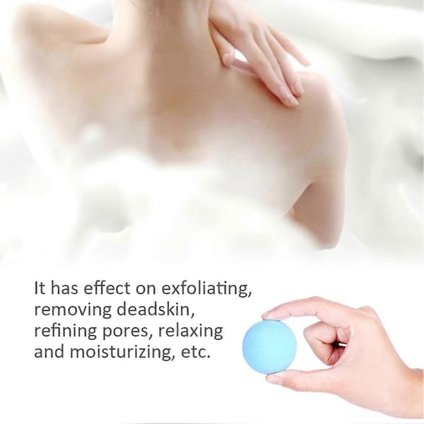 Handmade Aromatherapy Relaxing Moisturizing Bath Bomb Spa Bath Salt Blue