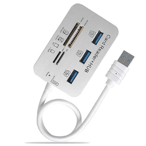 USB HUB 3.0 USB-splitter 3 porte Extender Multi USB Forlængelse Flere 3 0 Hub SD-kortlæser USB3.