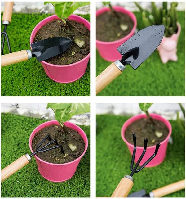 3 pcs Garden Tools, Garden Tool Set, Bonsai Tools, Mini Ga DXGHC