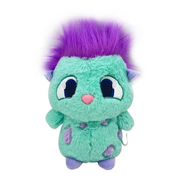 Sød Bibble Fyldt Åndedyr Legetøj Samlerobjekt Kawaii Plysdukke Unik Gave til Drenge og Piger Bibble Blå
