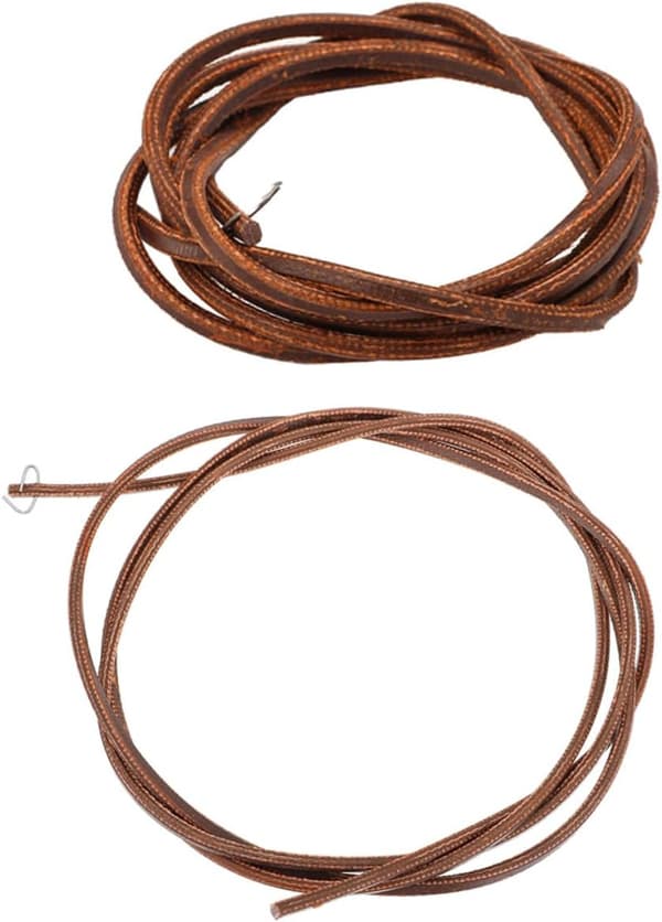 2 stk symaskinremmer for hjemmefotpedal, tråsymaskiner, retro robust drivrem