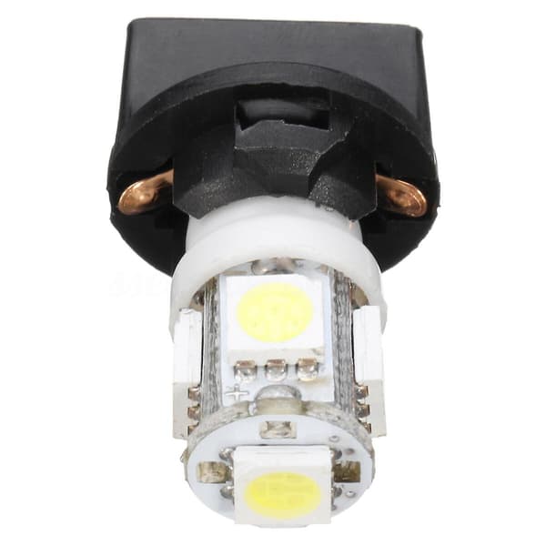 10x T10 White 5050 194 LED Bulbs Dashboard Lighting with Socket