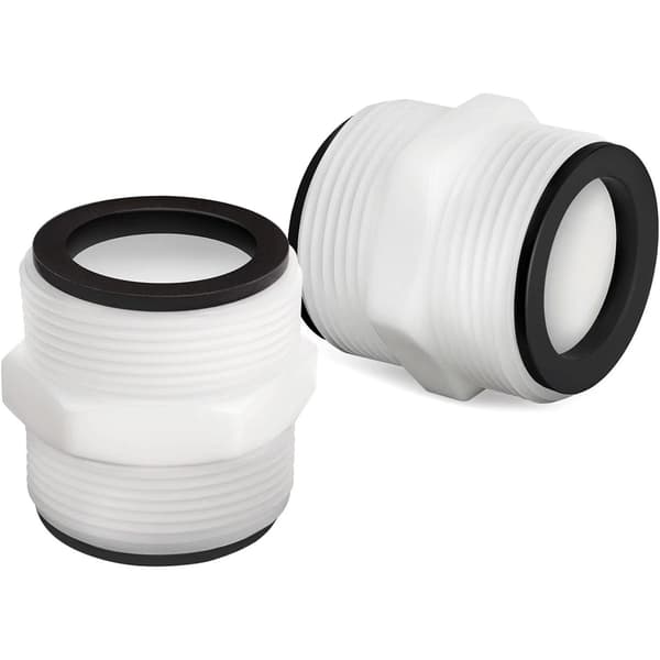 Passer til Intex Coleman 1,5 tommer 2-hullers slangeadapter til poolpumpe