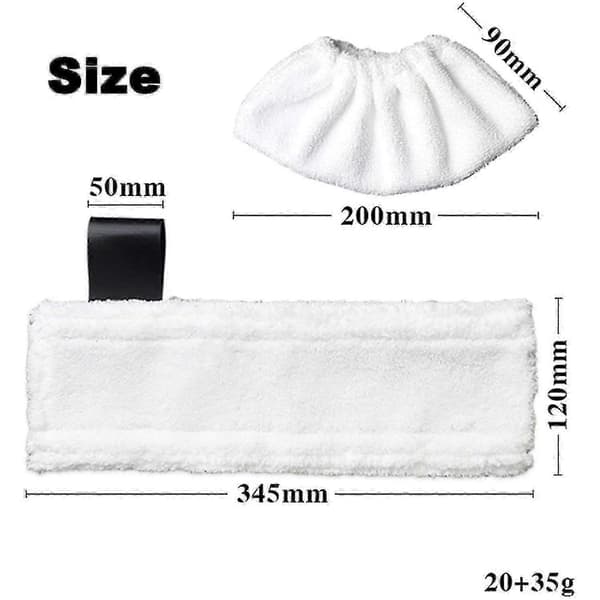 Replacement Steam Mop Cloth for Karcher Easyfix Sc2 Sc3 Sc4 Sc5 Steam Cleaner Microfiber Floor Cloth