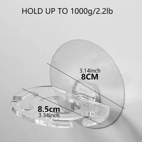 Wall-mounted toothbrush holder with suction cups and toothpaste storage, suitable for the bathroom.