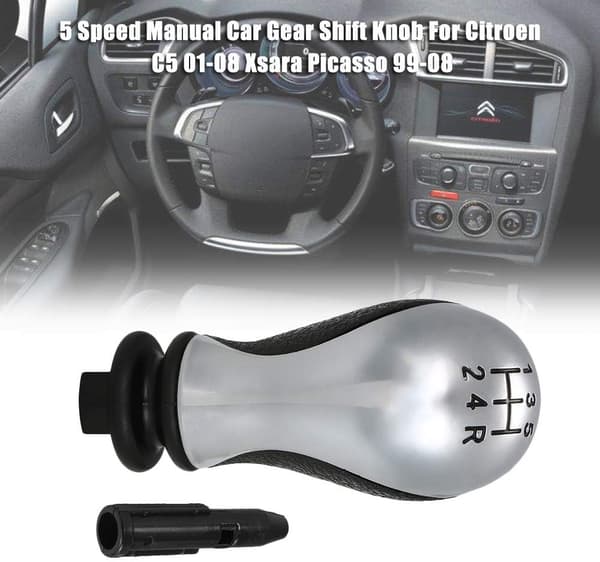 5-speed manual gear shift knob for Citroen C5 01-08 Xsara P