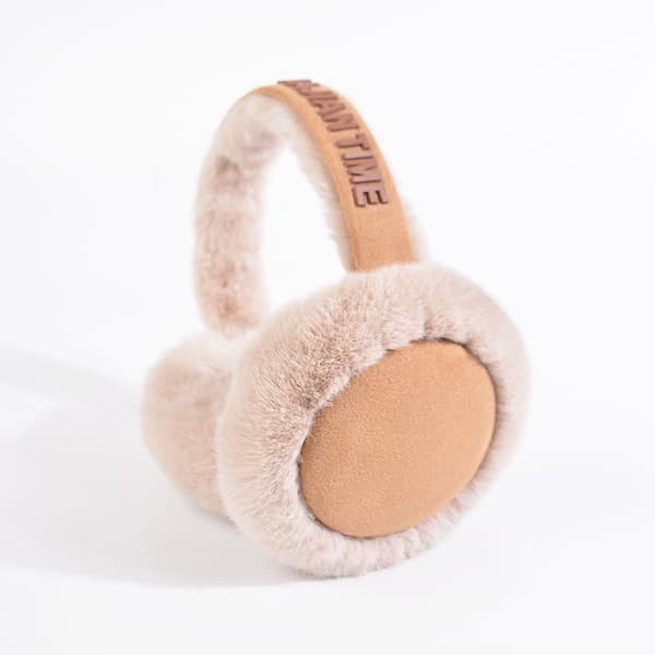 Foldable Earmuffs, Plush Ear Warmers, Anti-cold Earmuffs