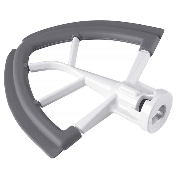 Litteä vatkain silikonisivuilla Kitchen Aid 4,5-5QT -yleiskoneeseen