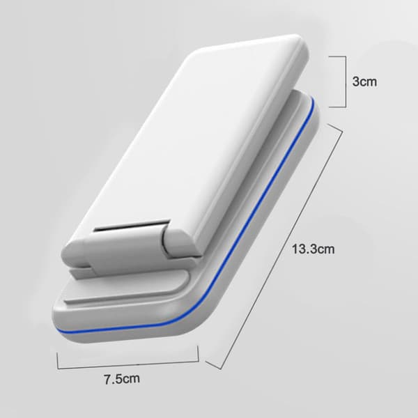 Trådlös laddare, induktiv laddningsstation för Apple Watch vit KLB