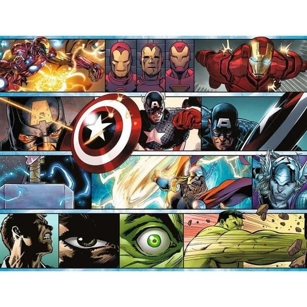 Palapeli 2000 palaa: Avengersin voima - Marvel Valkoinen Vit