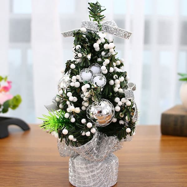 3 st Miniatyrjulgranar 20 cm Julset Bordsdekoration Barnpresent Julgran Små Dekorationer