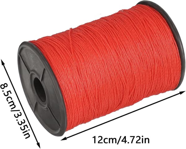 Nylon Builder Line 300m / 984ft Breaking Strength under 15lbs Brick Line String Line for Building Gardening