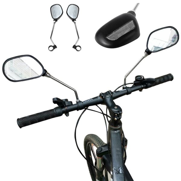 Cykelspeglar utomhus cykelutrustning säkerhetsvarning platta reflektorer
