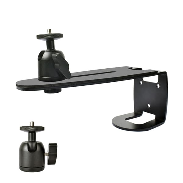 Adjustable Projector Mount, Wall Mounted Projector Bracket, 360° Rotating Projector Stand