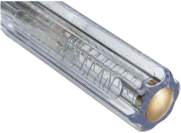 Pieni litteä läpinäkyvä ruuvimeisseli 98 mm