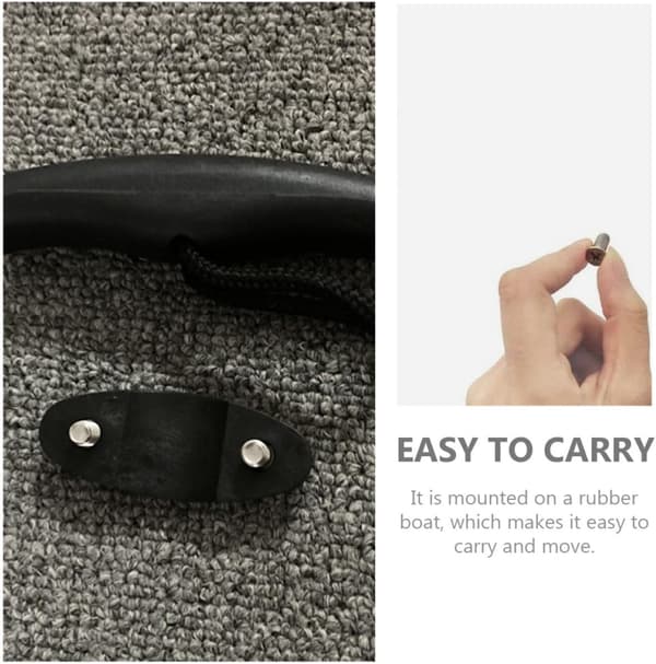Kayak Handle Kit with T-Shaped Pull Handles and Drain Plug Screws for Kayak Accessories
