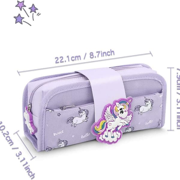 Large Capacity Pencil Case, Cute Cartoon KLB