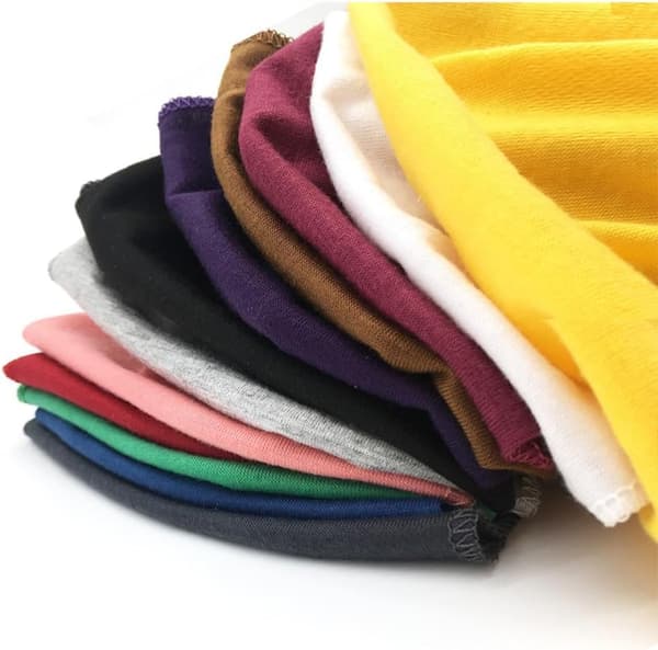 4 stk. elastisk pannebånd i stoff for kvinner, yoga, løping