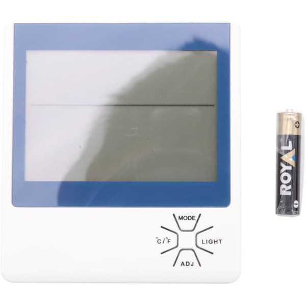 -290B LCD-digitaalinen lämpötila- ja kosteusmittari sisä- ja ulkokäyttöön, kosteusmittari, lämpömittari, sääasema kellolla
