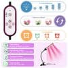 Plant lights with daisy chain function, high efficiency and environmentally friendly for gardening, flower display, potted plants (height adjustable, 3